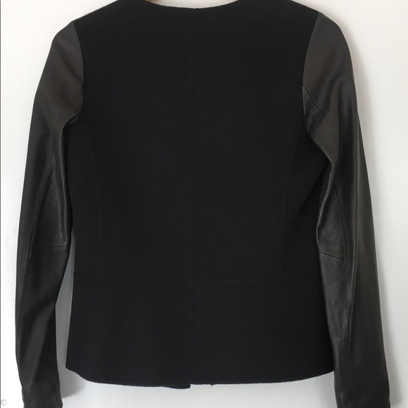 Vince wool/leather jacket - Picture 5 of 8